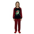 thumbnail image 5 of Ihaphap Funny Santa Riding Dinosaur Christmas Family Matching Pajama Set(6-7Y,Kid), 5 of 6