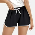 thumbnail image 2 of Gubotare Girls Athletic Shorts Girls Athletic Shorts High Waisted Straight Leg Summer Casuals Shorts,Black 15-16 Years, 2 of 5