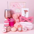 thumbnail image 1 of 13PCS Caja Regalo para Mujer de Bath SPA, Caja Regalos para Mejorar Pronto, Regalo de Cumplea&ntilde;os para D&iacute;a Madre para Amigas, Mam&aacute;, Hermana, Novia, Regalos de Navidad, 1 of 7