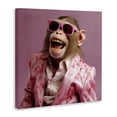 thumbnail image 2 of Stupell Industries Eclectic Hipster Monkey in Suit Canvas Art, 30 x 30, by Roozbeh, 2 of 8