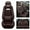 Coffee, variant on Maidao Car Seat Covers Full Set for SEAT for Toledo 1998-Present Leather Compatible Airbag Water Resistant Front Rear Cushion Protector
