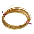 thumbnail image 1 of Alambre de Latón Semi Duro, 1 Paquete 15 Gauge/1.5x0.6mm Diámetro 6m/19.68ft Alambre para Manualidades, 1 of 5