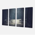 thumbnail image 2 of Dark Forest With Empty Road - Forest Canvas Art Print, 2 of 3