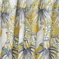 thumbnail image 3 of Fabric Mart Direct Dark Yellow Cotton Printed Fabric By The Yard, 54 inches or 137 cm width, 5 Continuous Yards Yellow Cotton Fabric, White Parrots, Upholstery Drapery Curtain Wholesale Fabric, 3 of 8