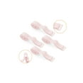 thumbnail image 4 of Tirantes de sujetador INSPIRE CHIC para mujeres, 2 pares, ancho de 10/12/15/18/20 mm, tirantes elásticos ajustables, patrón de flores rosas - 15 mm, 4 of 5