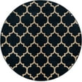 thumbnail image 2 of Rugs.com Lattice Collection Rug – 6 Ft Round Dark Blue Medium Rug Perfect For Kitchens, Dining Rooms, 2 of 7