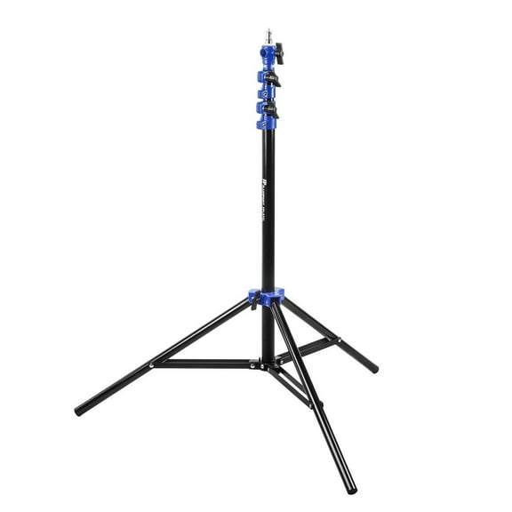 Flashpoint 7.2' Blue Color Coded Pro Air Cushioned Heavy Duty Light Stand for Photography, Lightwight and Durable Portable Photography Light Stand Tripod is Suitable for Pro Photography