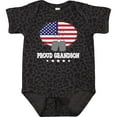 thumbnail image 3 of Inktastic Proud Military Grandson Us Flag Boys Baby Bodysuit, 3 of 5