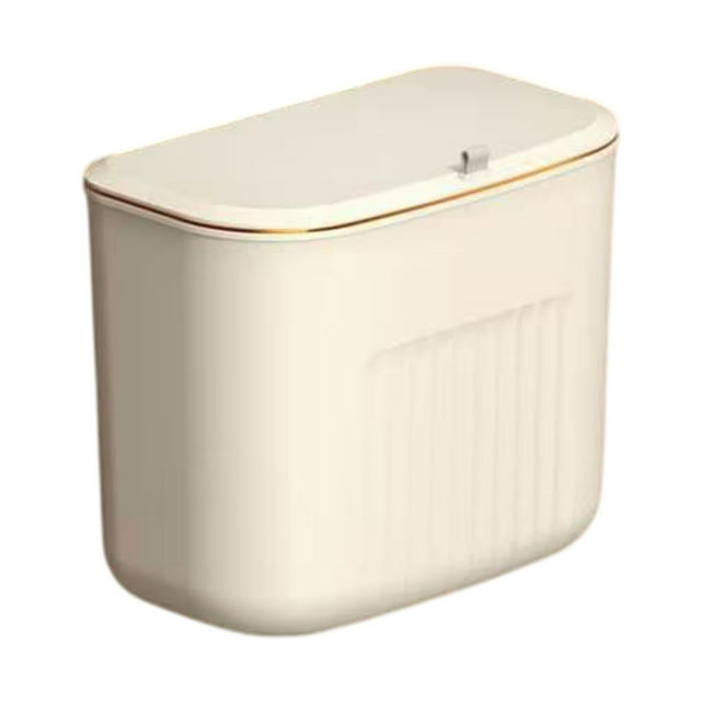 Cubo de basura debajo del mostrador, gran capacidad, práctico, desmontable, fácil de usar. Pequeño