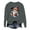 Grey, variant on Halloween Sweatshirt for Women Hoodless Sweatshirt Oversized Crewneck Sweatshirt for Women Long Sleeve Pullover Comfort and Relaxed Fit Blue L