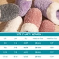 thumbnail image 7 of HomeTop Women's Cute Fuzzy Memory Foam Scuff Slippers Comfy Bedroom Lightweight Indoor House Shoes with Luxury Fluffy Collar Cloud Gray, 5-6 US, 7 of 7