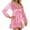 RD2, variant on Womens Dresses Oversized Elegant Long Sleeve Deep V Neck Loose Fit Comfort Ruffle Hem Casual Solid Mini Dress RD2 S