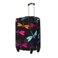 thumbnail image 2 of Gaeub Colorful Dragonflies Elastic Luggage Cover with Concealed Zipper Dust-Proof Luggage Cover Protector - 18-32 inch - X-Large, 2 of 9
