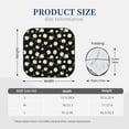 thumbnail image 2 of Kdxio Daisies Flowers Print 2-Piece Sun Shade Front Windshield - Foldable Car Front Window Sunshades for Most Sedans SUV Truck, 2 of 6