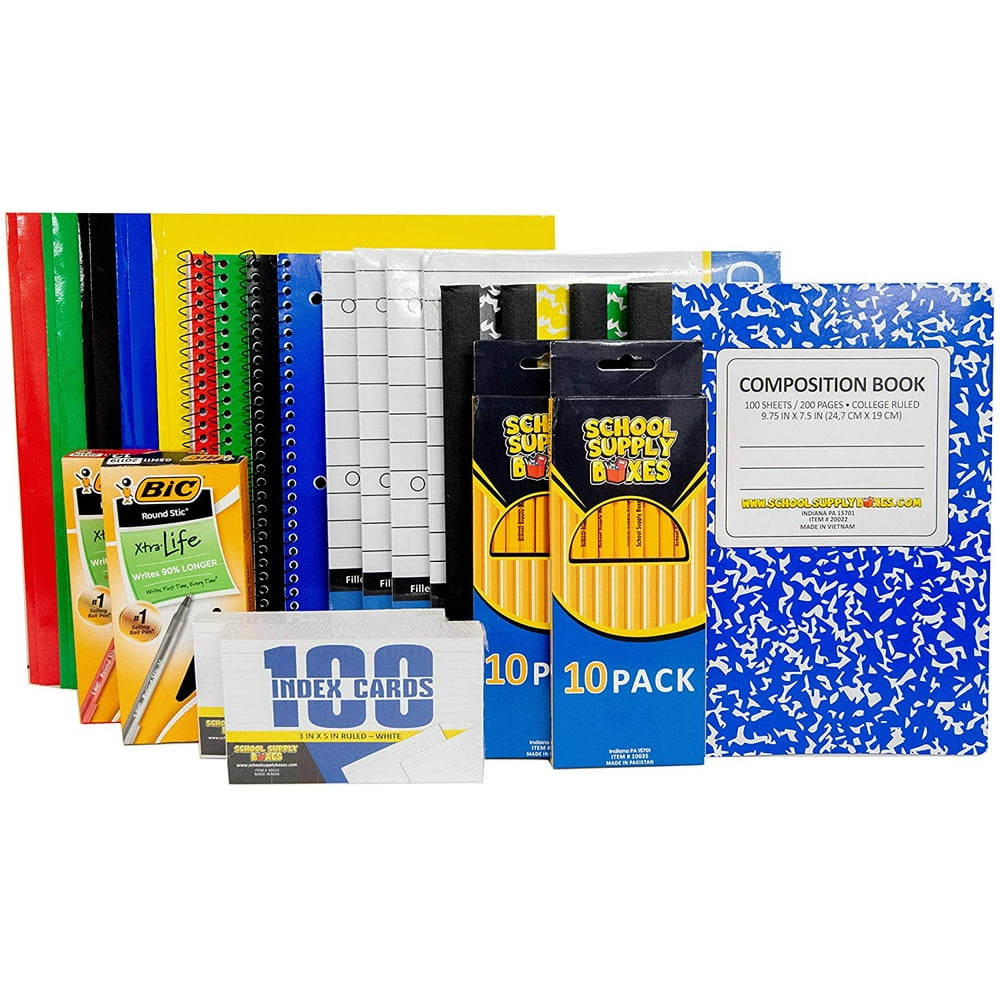 High School Writing Bundle School Supply Box Essentials Back to