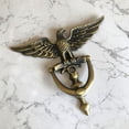 thumbnail image 3 of OULII Eagle Head Shape Door Knocker Zinc Alloy Multi Retro Design 1 PCS, 3 of 8