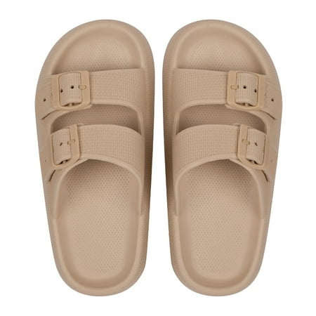 

Cloud Sandals for Women Men Thick Sole Adjustable Buckles EVA Cloud Slides Slippers 37-38，G168723