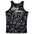 thumbnail image 3 of Dreamville Records J. Cole Men's Headgear Classics Embroidered Basketball Jersey (Small, Black), 3 of 6