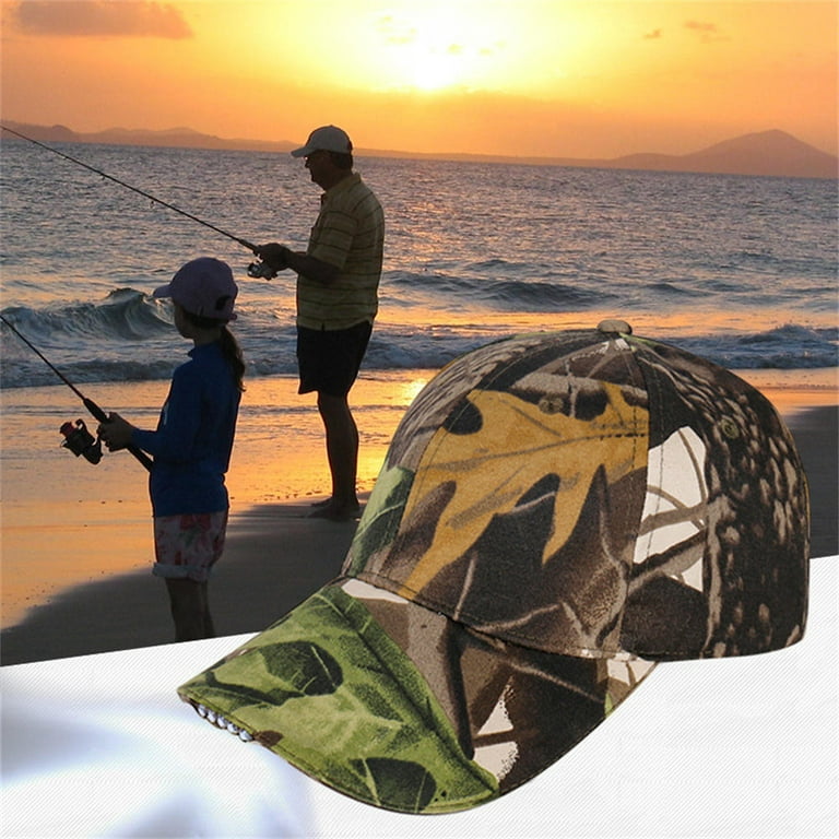 Fashion Bright Glow in Dark Hats Reading Fishing Jogging Light Up LED Sport Hat  Baseball Caps Holiday Hat for Unisex 