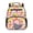 Axolotl Bus Stationery Pattern, variant on Capybara Watermelon Print Preschool Backpack Polyester Spacious Durable Preschool Kids Polyester School Backpack for Boys