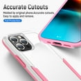 thumbnail image 2 of Slim Hybrid 2-In-1 Hard PC Soft TPU Shockproof Cover Protective Case for iPhone 12 Pro Max 6.7", 2 of 7