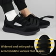 thumbnail image 5 of Diabetic Shoes for Men & Women | Extra Wide Width Adjustable Sneakers for Swollen Feet | Soft Sole Orthopedic Slip-On Walking Shoes with Velcro, 5 of 7