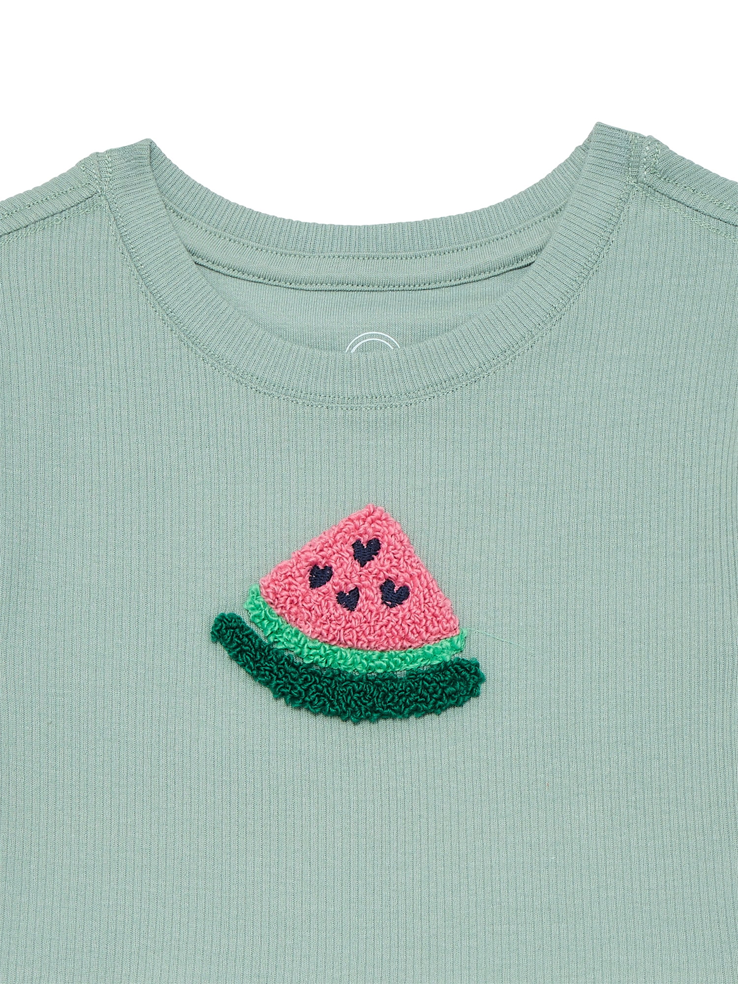 Wonder Nation Baby Girl Peplum Tee, Sizes 0-24 Months