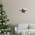 thumbnail image 3 of Stupell Industries Holiday Tree in Truck Holiday Painting Gray Framed Art Print Wall Art, 14 x 11, 3 of 9