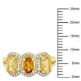 thumbnail image 2 of Everly Women's Citrine Yellow Gold Plated Ring, 2 of 7