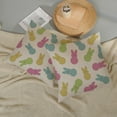 thumbnail image 5 of hofaaa Spring Easter Pillow Covers 18x18 Colorful Bunny Decor Throw Pillows Case for Couch Rabbit Holiday Pillowcase Outdoor Decorative Cushion Cases for Sofa Bed Decorations Set of 2, 5 of 6