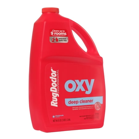 Red Stair Carpet Rug Doctor Triple Action Oxy Deep Carpet Cleaner; Powerful, Professional-Grade, Deodorizes and Refreshes Carpets, Protects Soft Surfaces from Spills and Stains, Cleans 9 Rooms, CRI-Certified, 96 Oz. ()