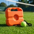 thumbnail image 1 of Tennis Ball Practice Trainer | Rope Ball with Placement Base | Solo Tennis Training Aid | Swing Practice Tool for Court or Home | Portable Tennis Trainer with String, 1 of 7