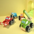 thumbnail image 7 of BEACENOV Wooden Toy Car Set, 4-Piece Construction Vehicles Toy Set, Toddlers Montessori Wooden Educational Toys for Baby Boys 3+ Years Old, Great Birthday Gifts for Toddler Boys, 7 of 7