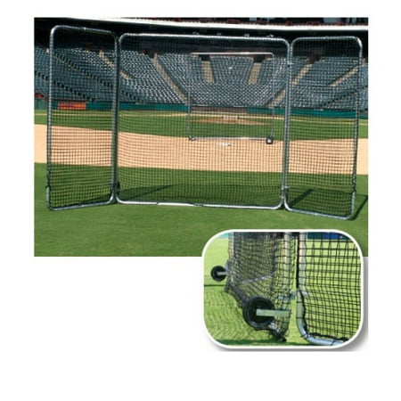 Tri Fold Baseball Field Screen Net Replacement