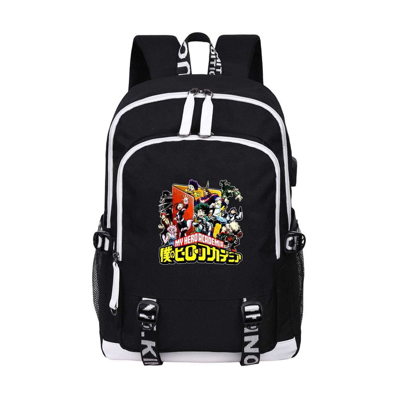 Pirate Ship Colorful Extra Large Capacity College School Bookbags with USB Charging Port Big Computer Bag Backpack for Men Women 