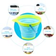 thumbnail image 5 of Qianha Mall Collapsible Buckets & Basket for Kid, 2L Foldable Round Tub Portable Pail for Summer Beach, Camping Gear Water, Fishing, and Fun Summer Activities, 5 of 9