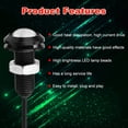 thumbnail image 2 of Bombilla LED Eagle Eye de 23 mm, DRL Light Ultra Thin Waterproof Black, 2 of 8