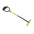 Manual Lawn Edger Steel Structure Saw Tooth Blade T Handle Sponge Cover
