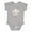 AC-Heather Grey, variant on Inktastic My Great Grandpa Loves Me Elephant Boys or Girls Baby Bodysuit
