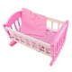 thumbnail image 4 of 29x20 cm Cuna de Muñecas Chicas Almohada Mini Colchón de Juego Edredón para Doll Girl 9 Pulgadas - 11 Pulgadas Sunnimix Cuna de cama Reborn, 4 of 8