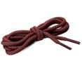 thumbnail image 2 of 2 Pares De Cordones Redondos Gruesos Unisexo Colores Sólidos Para Zapatos De Cuero Rojo óxido 100 cm/39.5, 2 of 4