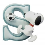 Peanuts Snoopy Letter S Figurine