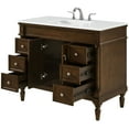 thumbnail image 7 of Elegant Kitchen and Bath 42 inch Single Bathroom vanity in Antique White, 7 of 7