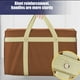 thumbnail image 5 of Bolsa de almacenamiento reforzada | Tela no tejida engrosada de alta resistencia | Equipaje de mudanza de gran capacidad | Cremallera impermeable | Ropa de cama Almohada Edredón Organizador de, 5 of 8