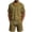#435-Army Green, variant on Sweater Set Mens Solid Color Jacquard Button Cardigan Vacation Beach Short Sleeve Turn Down Collar Shirt With Elastic Waist Shorts Gift