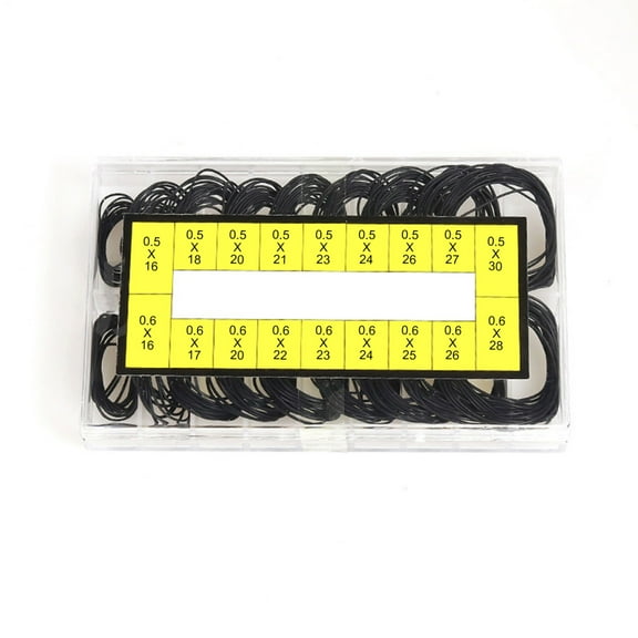 O-Ring Watch Gaskets, 16-30mm Rubber Sealing Watch Back Cover, Waterproof Seal Gasket Repair Tool, Watch Rubber Seal Washers for Watchmakers