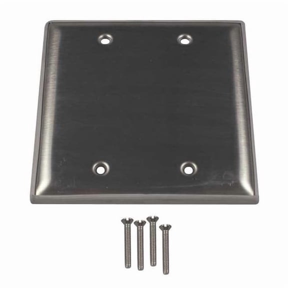 Calbrite Electrical Box Cover,Blank,4-1/2 in. S607BLPLTD