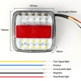 thumbnail image 1 of Luces traseras, luces traseras LED de 12 V, luces traseras LED, lámpara trasera para camión probada y confiable, 1 of 9