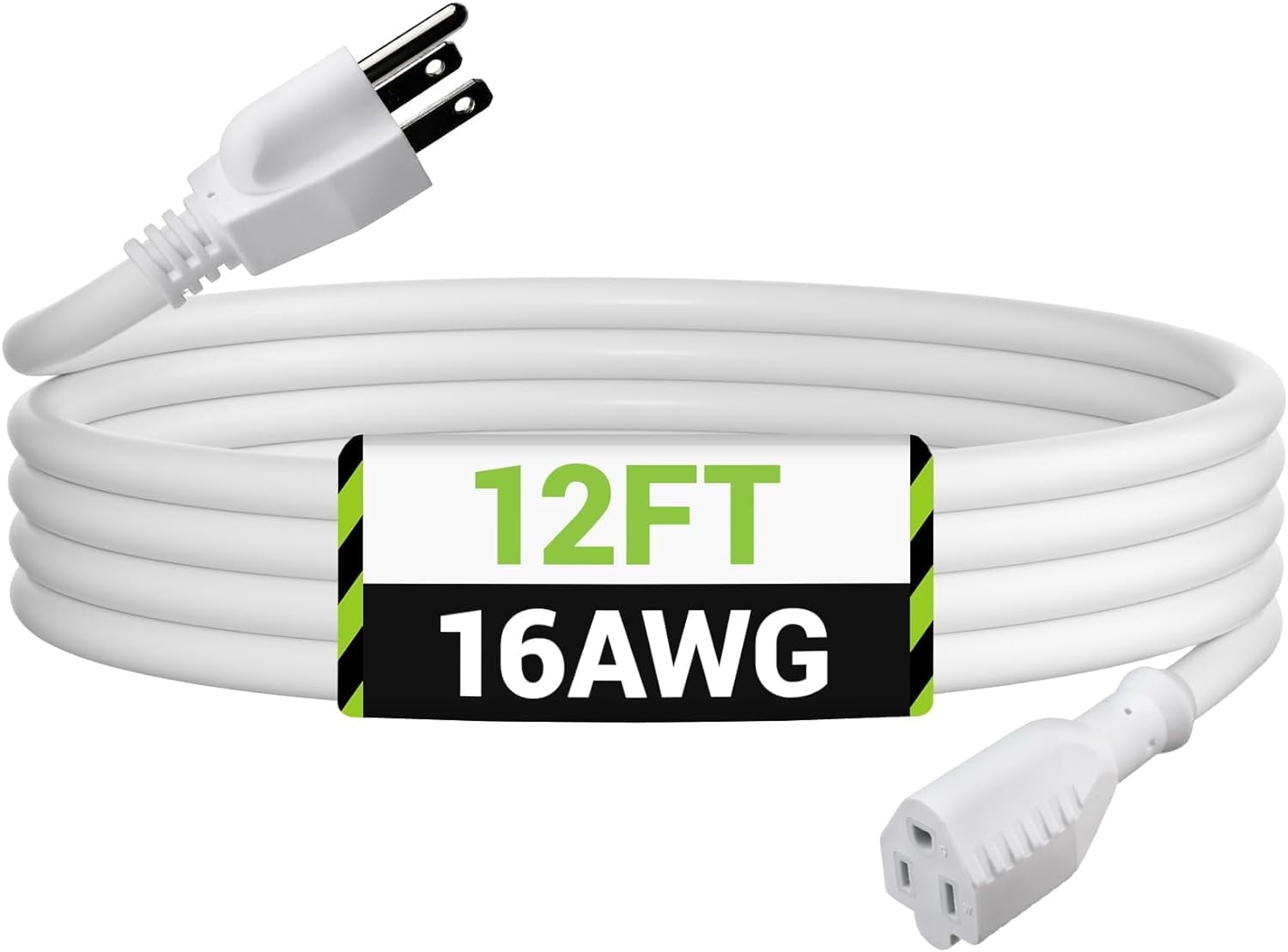 BN-LINK 12 Ft Outdoor Extension Cord 3-Prong Grounded photo 1