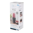 thumbnail image 4 of Mainstays Single Serve Blender, Black, 300W, with 1 Tumbler (18oz; AS), 1 Drinking Lid, Stainless Steel Blade, 4 of 6